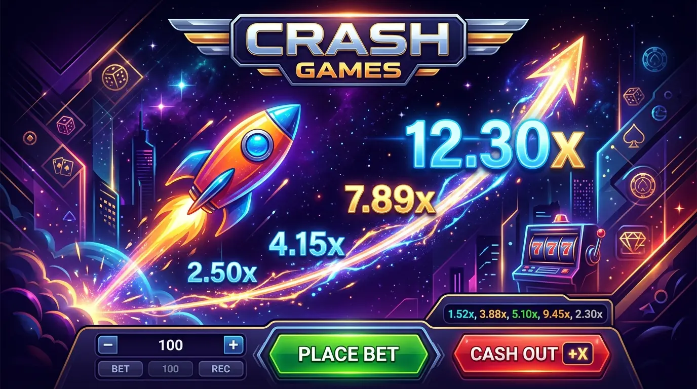 Crash Games bei Iwild casino